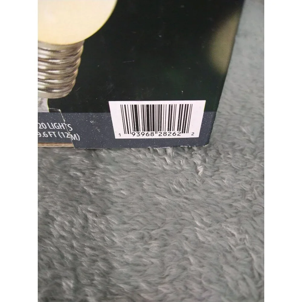Members Mark Lights Warm White 8 Function LED Frosted Berry 120 Count